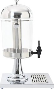 vidaXL Διανεμητής Χυμού 8 Λίτρων από Ανοξείδωτο Ατσάλι