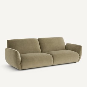 Καναπές από λινό βελούδο, Spogano