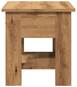 Τραπεζάκι σαλονιού Artisan Oak 40x40x42 cm Κατασκευασμένο ξύλο - Καφέ