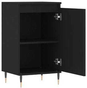 vidaXL Ντουλάπια 2 τεμ. Μαύρα 40 x 35 x 70 εκ. από Επεξεργασμένο Ξύλο