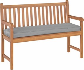 vidaXL Μαξιλάρι Ύφασμα Όξφορντ Γκρι 140 x 40 x 8 εκ.