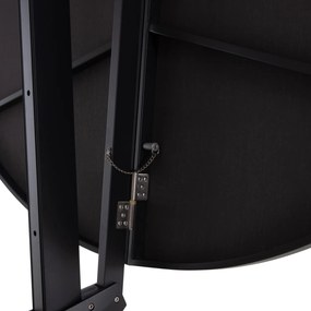 ΟΜΠΡΕΛΑ ΜΕ ΒΑΣΗ ΣΕΙΡΑ CANNOPY HM21285.01 ΑΛΟΥΜΙΝΙΟ &amp; ΓΡΑΝΙΤΗΣ-ΜΟΛΥΒΙ ΧΡΩΜΑ Φ2,2μ
