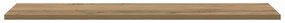 vidaXL Δίσκος Βιβλιοθήκης 4 pcs Καφέ 100 x 40 x 1.5 εκ. Μοριοσανίδα