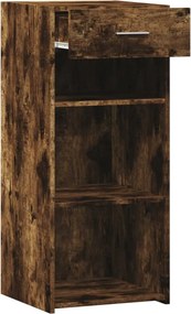 vidaXL Ντουλάπι Καπνιστή Δρυς 40x42,5x93 εκ. από Επεξεργ. Ξύλο