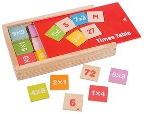 BigJigs Ξύλινο Κουτί Πολλαπλασιασμoύ Από 3 Ετών BJ538