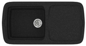 Sanitec Classic 306 Granite Black Νεροχύτης