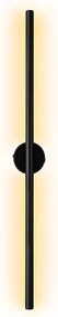 Απλίκα Τοίχου LED Heronia Line Black 01-0425