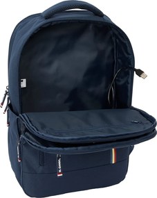 Σακίδιο Πλάτης για Φορητό Υπολογιστή και Ταμπλετ με Éξοδο USB El Ganso Eclipse Ναυτικό Μπλε