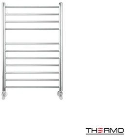 Thermo Bellavia Θερμαινόμενη πετσετοκρεμάστρα 75x50cm Inox Polished ΔΕΝ ΠΕΡΙΛΑΜΒΑΝΤΟΝΤΑΙ ΔΙΑΚΟΠΤΕΣ &amp; ΑΝΤΙΣΤΑΣΕΙΣ