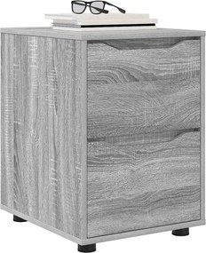 vidaXL Ντουλάπι αποθήκευσης Γκρίζο Σονομα 40 x 48 x 57 εκ