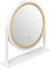 Επιτραπέζιος Καθρέφτης Με Led (34x8x35) F-V White 200121