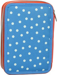 Κασετίνα Διπλή Γεμάτη (18x15x4) Gim Minnie Boho Surf