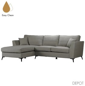 Liberta BOEL ΚΑΝΑΠΕΣ ΓΩΝΙΑ ΑΡΙΣΤΕΡΗ ΓΚΡΙ 280x170xH92cm 280x170xH92cm 71-0164