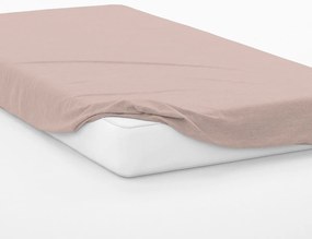 Σεντόνι King Size Με Λάστιχο (180x200+30) Dimcol Exotic Line Ροζ