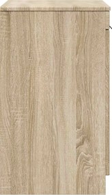 vidaXL Ντουλάπι Μπάνιου Sonoma Δρυς 54 x 41 x 70 εκ Επεξεργασμένο Ξύλο