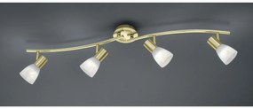 Φωτιστικό Οροφής 4xE14 4,9W IP20 Levisto Trio Lighting 871010408 Ορείχαλκος