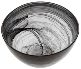 Μπωλ Σερβιρίσματος Atlas HOR1335K6 Φ21cm Black Espiel Glass