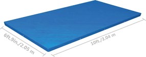 Bestway Κάλυμμα Πισίνας Flowclear 304 x 205 x 66 εκ.
