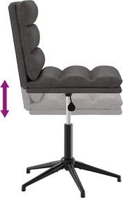 vidaXL Καρέκλα Τραπεζαρίας Μαύρη από Συνθετικό Δέρμα