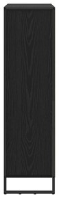 vidaXL Βιβλιοθήκη 2 pcs Μαύρη Οξυά 99,5 x 30 x 108 εκ.
