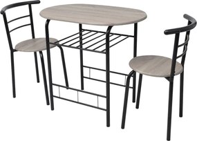 vidaXL Σετ Επίπλων Μπαρ για Πρωινό από MDF