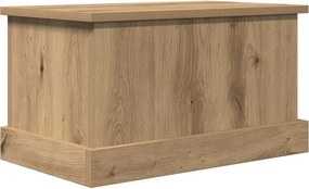 vidaXL Κουτί Αποθήκευσης Αρτισιανή Δρυς 30x50x28 εκ. Επεξ.Ξύλο