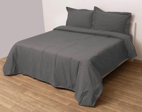 Σετ Κουβερτώριο Υπέρδιπλο 220x240 Superb Percale Γκρι