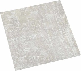 vidaXL Πλάκες Δαπέδου 5,11 τ.μ. 55 pcs PVC Λευκό και Ξύλο