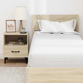 vidaXL Στρώμα Λευκό 80 x 200 cm Τσέπες ελατηρίων