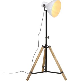 vidaXL Φωτιστικό Δαπέδου 25 W Λευκό 75x75x90-150 εκ. E27