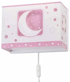 Παιδική Απλίκα Τοίχου Ango Moon Pink 63238 S