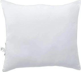 vidaXL Μαξιλάρι με μαξιλάρι Λευκό Βαμβάκι και Πολυεστέρας