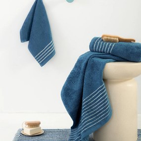 Πετσέτες Μπάνιου (Σετ 3τμχ) Palamaiki Ser 450gsm Μπλε