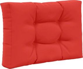 vidaXL Μαξιλάρι Καναπέ Εξωτερικού Χώρου 3 pcs Κόκκινο Πολυεστέρας