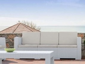 Σετ Σαλονιού Monaco White