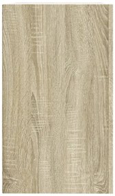 vidaXL Ντουλάπι Τοίχου Sonoma Δρυς 75x35x60 εκ. Επεξεργασμένο Ξύλο