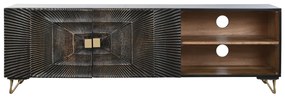 Τηλεόραση Home ESPRIT Μαύρο 160 x 40 x 50 cm