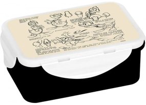 Geda Labels Φαγητοδοχείο Donald Duck Vintage 1100ml PP BPA Free Μπεζ-Μαύρο GE14905