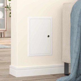 vidaXL Πάνελ Πρόσβασης Λευκό 33 x 23 x 3 εκ Ατσάλι