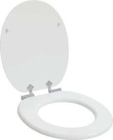 vidaXL Λεκάνη Λευκό 44 x 38 εκ. Πίνακας MDF