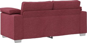 vidaXL Διθέσιος καναπές Κόκκινο 180 cm ύφασμα