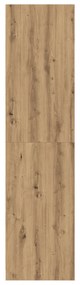 vidaXL Ντουλάπι artisan δρυς 50 x 50 x 200 εκ. Επεξεργασμένο ξύλο