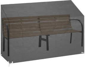 vidaXL Καλύμματα Πάγκου με 8 Κρίκους 2 τεμ. 190x70x70/88 εκ. Πολυαιθ.