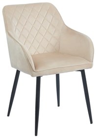 SIENA BEIGE VELVET ΥΦΑΣΜΑ ΠΟΛΥΘΡΟΝΑ ΜΕΤΑΛΛΙΚΗ
