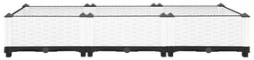 vidaXL Ζαρντινιέρα 120 x 40 x 23 εκ. από Πολυπροπυλένιο