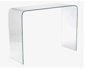 Κονσόλα Glasser Clear EM723 110X35X75 cm Glass