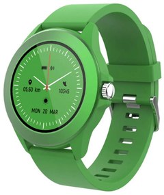 Ρολόι Χειρός Smartwatch Με Παλμογράφο Colorum CW-300 GSM169755 Green Forever