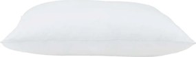 vidaXL Μαξιλάρι με μαξιλάρι Λευκό Βαμβάκι και Πολυεστέρας