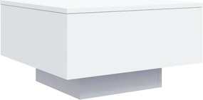 vidaXL Τραπεζάκι Σαλονιού Λευκό 55 x 55 x 31 εκ. Επεξεργασμένο Ξύλο