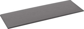 vidaXL Κεφαλάρι Τοίχου 12 pcs Γκρι 90 x 30 cm ύφασμα